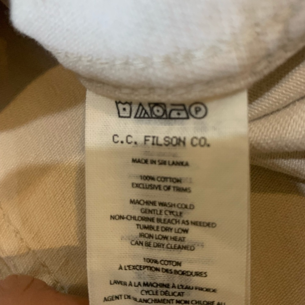 Filson - Women’s Willow Jacket, Denim, Cream Natural - NEW NWT - Picture 5 of 7